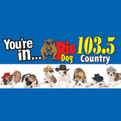 Rádio WUUF - Big Dog Country 103.5 FM