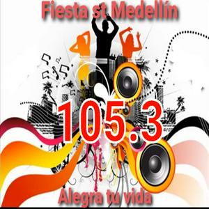 Ouça 105.5 Fiesta Stereo Medellin na aplicação