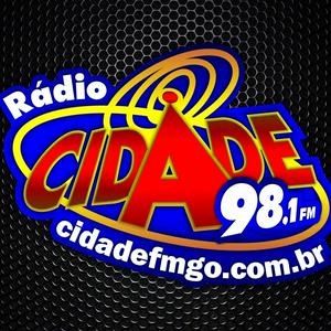 Ouça Rádio Cidade FM GO 98,1 na aplicação