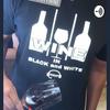 undefined Wine In Black and White