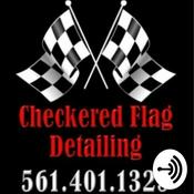 Podcast Checkered Flag Detail