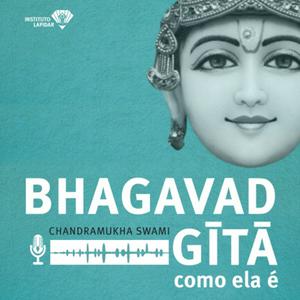 Ouça Bhagavad-gītā Como Ela É. na aplicação