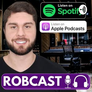 Ouça RobCast na aplicação